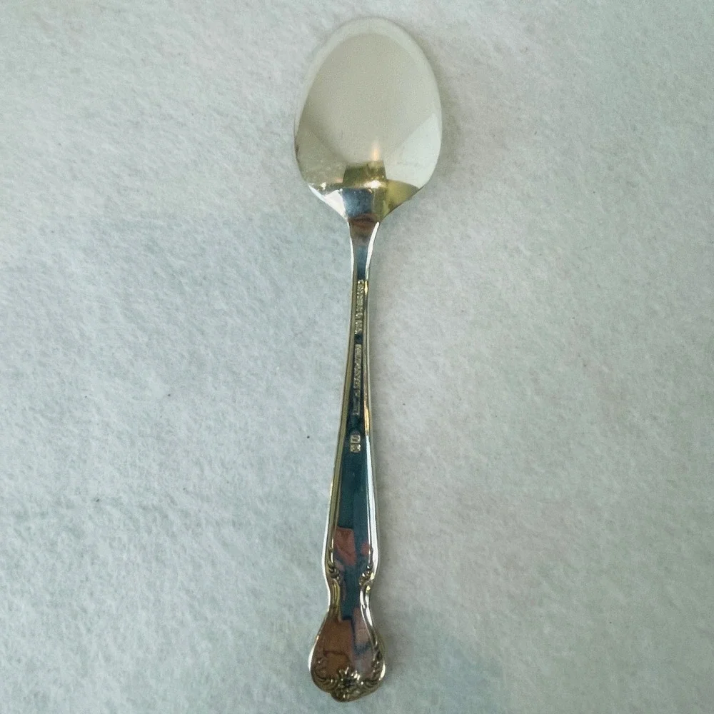 Rogers & Bro Daybreak Silverplate Teaspoon 6 Inch International Silver Floral